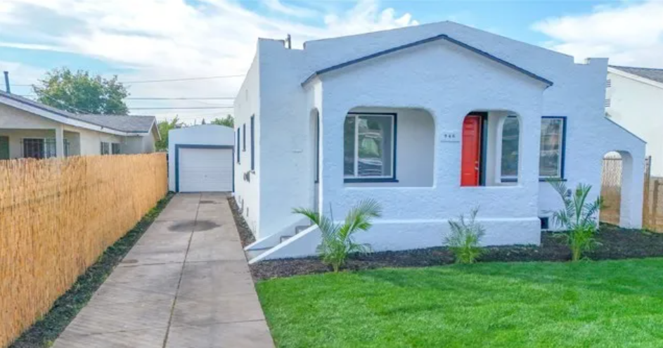 The same Los Angeles California property after full renovation - example of how Miles renovates houses he buys for cash