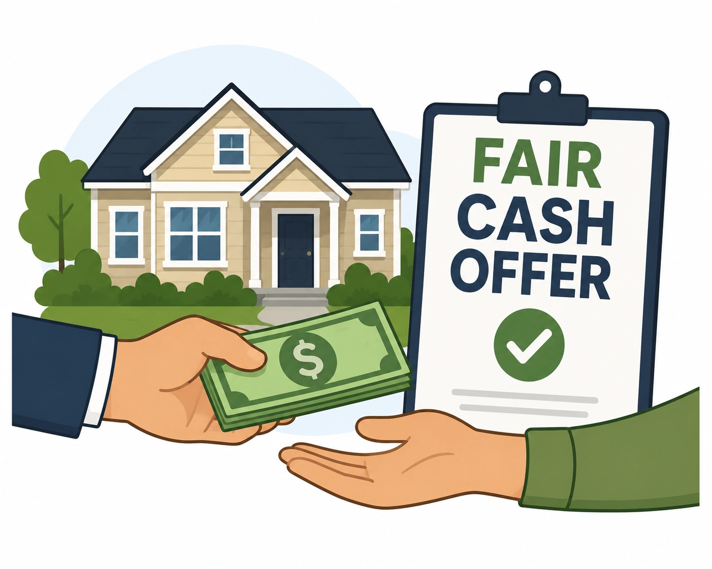 Fair cash offer for your California house