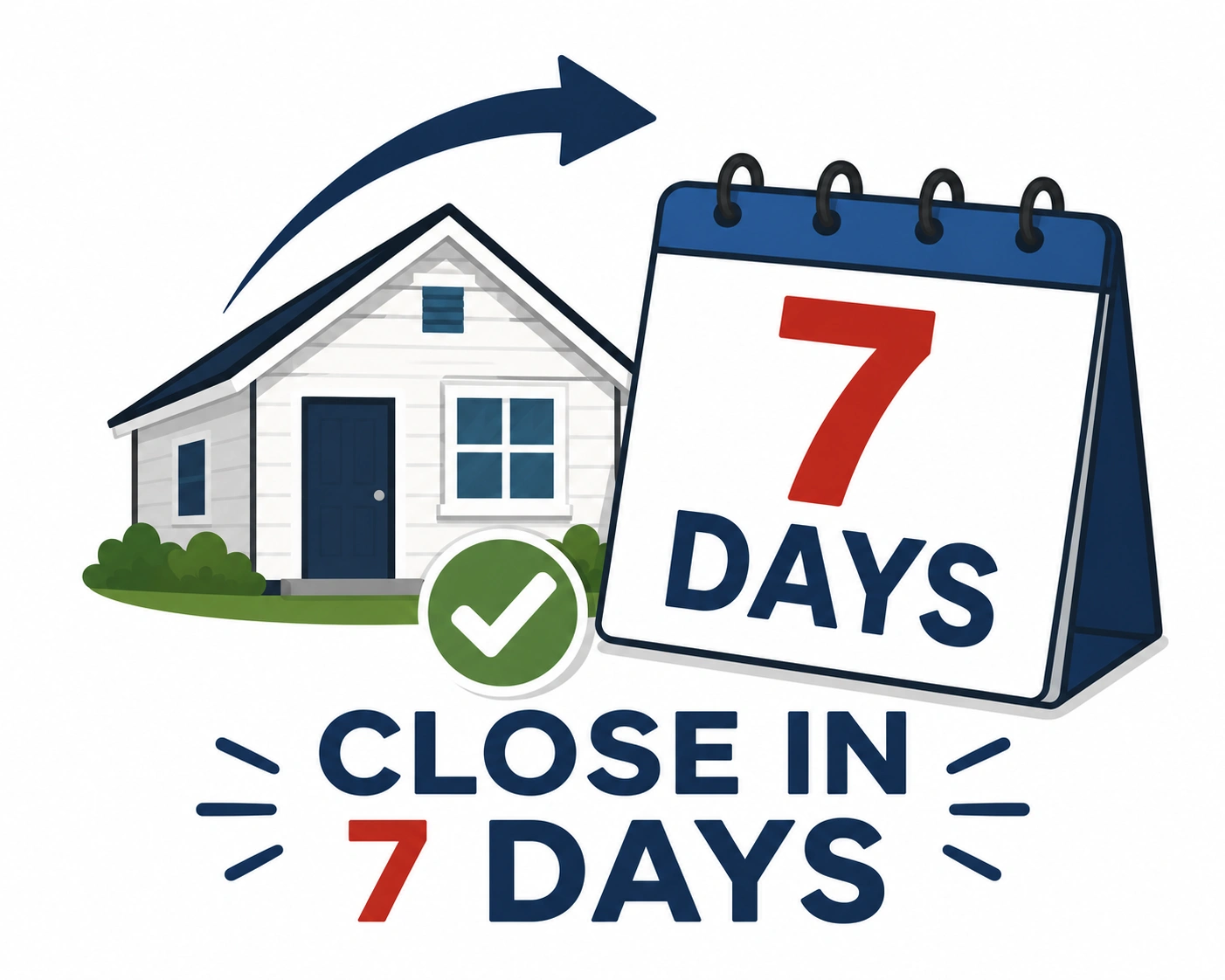 Close on your California house in as little as 7 days