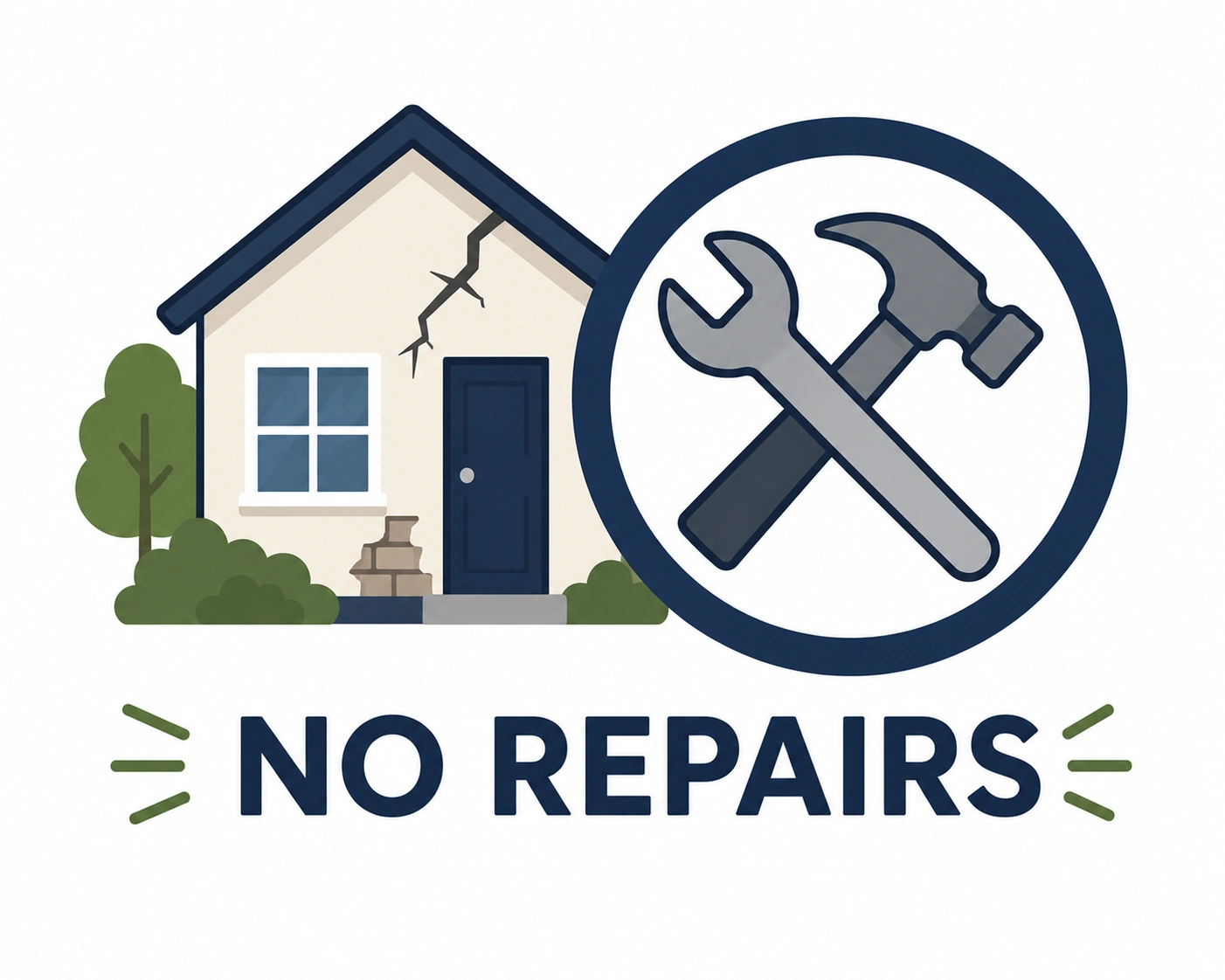 Sell your California house as-is with no repairs needed